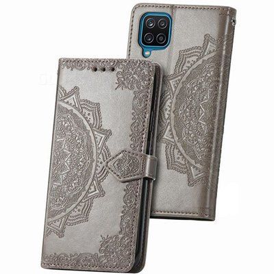 Чохол-книжка Art Case для Samsung Galaxy A12 / M12 Сірий 53614