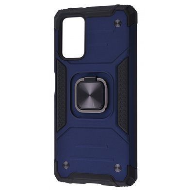 Противоударный чехол Hard Magnet Defence для Samsung Galaxy A02s Blue 54235