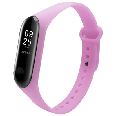 Ремешок Neon для Xiaomi Mi Band 5/6 Сиреневый 68439