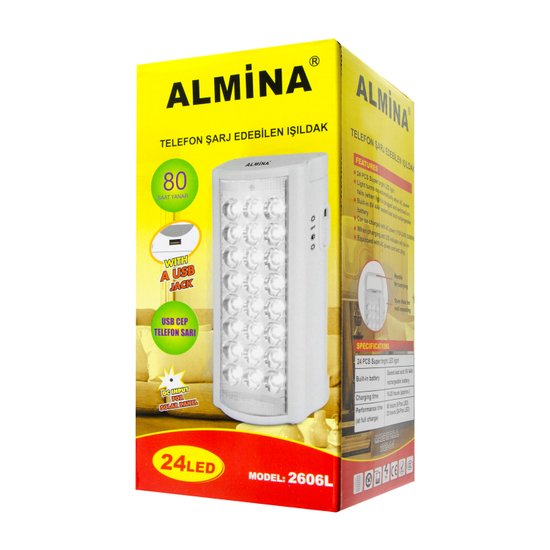 Лампа ALMINA 24LED Mix 88214