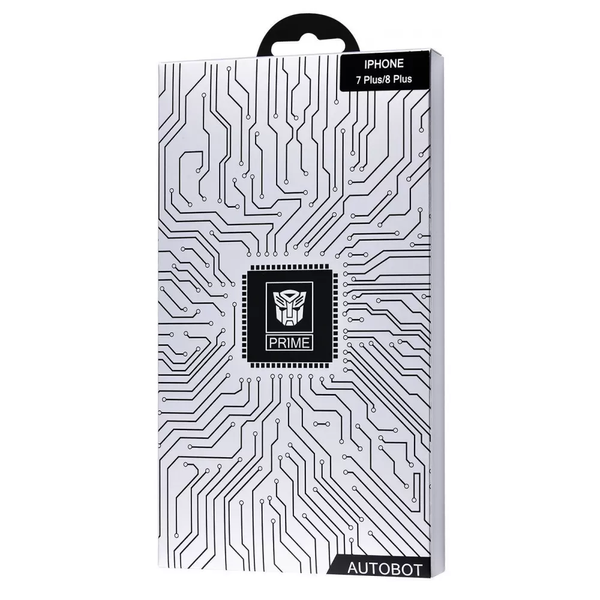 Захисне скло PRIME AUTOBOT для Iphone 7 Plus / 8 Plus White 70306