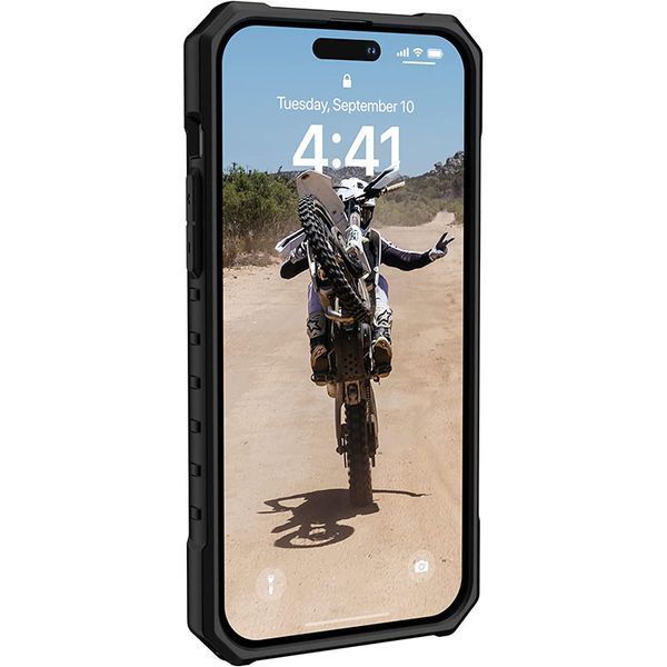 Противоударный чехол UAG Pathfinder MagSafe для Iphone 15 Pro Зеленый 81275