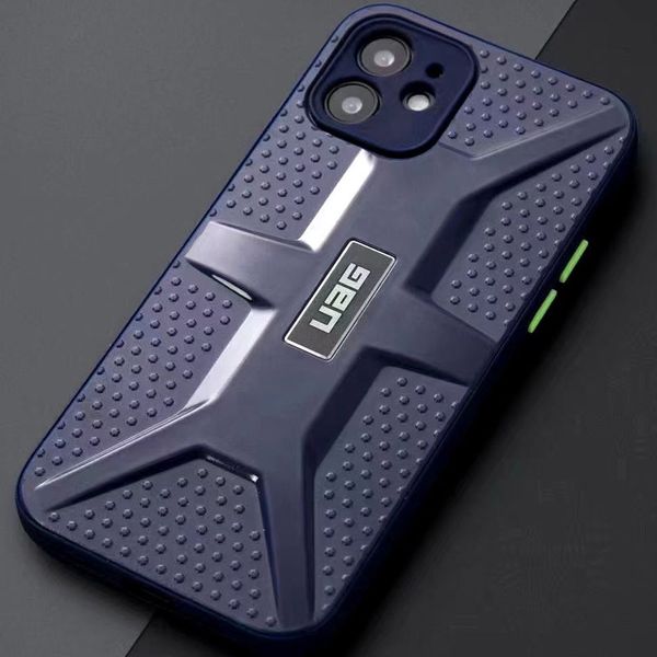 Чехол UAG с защитой камеры для Iphone 12 Синий 55004