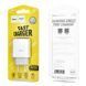 Мережевий зарядний пристрій Hoco C72A 1USB / 2.1A White 60810 2