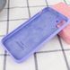 Чохол Silicone Case з захистом камери для Iphone 12 Бузковий / Dasheen 52978 2