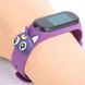 Ремешок Silicone Cartoon Face для Xiaomi Mi Band 5/6 Фиолетовый / Кот Сейлормун 52188 2