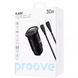 Автомобільний зарядний пристрій Proove Flash 30W (Type-C + USB)+кабель Type-C to Type-C Black 89405 6