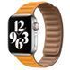 Ремешок Leather Link для Apple Watch 38/40/SE 40/41 mm Коричневый / California Poppy 60218