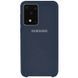 Чехол Silicone Case для Samsung Galaxy S20 Ultra Синий / Midnight Blue 40179
