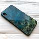 Чехол TPU+Glass Luxury Marble для Samsung A105 Galaxy A10 2019 Морская волна 34102 2