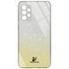 Чохол TPU+Glass Swarovski Full для Samsung Galaxy A52 / A52s Золотий 56028