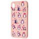 Чехол WAVE New Year для Iphone X / XS Penguins / Pink sand 48278