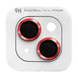 Захисне скло Metal Classic на камеру для IPhone 14 / 14 Plus Червоний / Red 66328