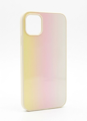 Чохол CoWay Glass Gradient для Iphone 11 Жовтий 88699