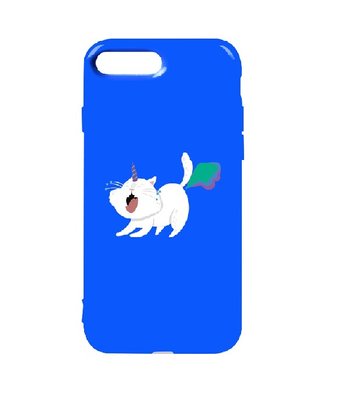 Чохол TOTO Pure для iPhone 7 Plus / 8 Plus Cat Puk Blue 34817