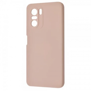 Чехол Silicone Lakshmi A Full Camera для Xiaomi 11T / 11T Pro Розовый / Pink Sand 63154