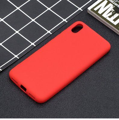 Чехол Matte для Xiaomi Redmi 7A Красный 35089