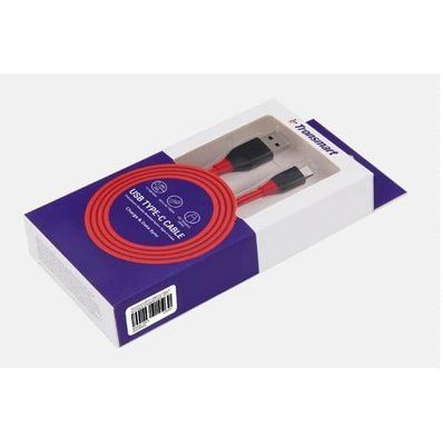 Кабель Tronsmart ATC5 USB to TYPE-C 1м Red 37869