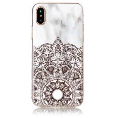Чехол OMEVE Stone для Iphone X / XS Светлый мрамор 33842