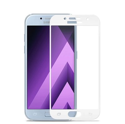 Захисне скло Full Cover для Samsung Galaxy A3 2017 A320 White 9033