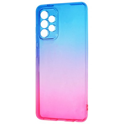 Чехол Gradient для Samsung Galaxy A72 Blue / pink 52702