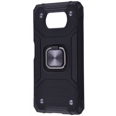 Противоударный чехол Hard Magnet Defence для Xiaomi Poco X3 Pro / Poco X3 NFC Black 54449