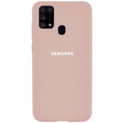 Чехол Silicone Cover A для Samsung Galaxy M31 Розовый / Pink Sand 40571