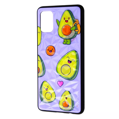 Чехол Wave Majesty для Samsung Galaxy A51 Avocado / light purple 61247