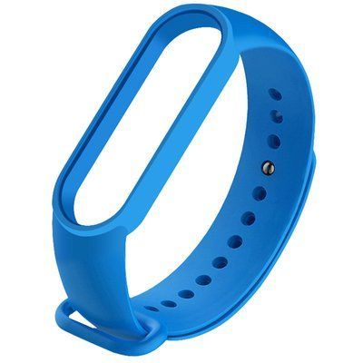 Ремешок Silicone для Xiaomi Mi Band 3/4 Синий / Blue 58802
