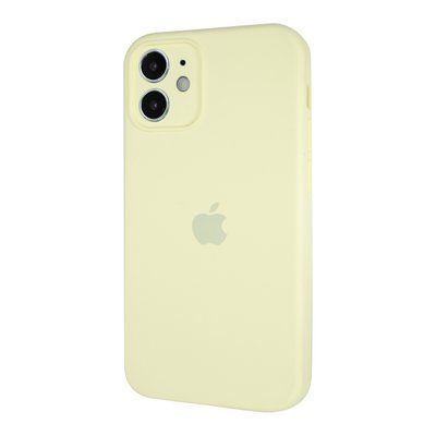 Чохол Silicone Case Square для Iphone 11 Pale Yellow 55873