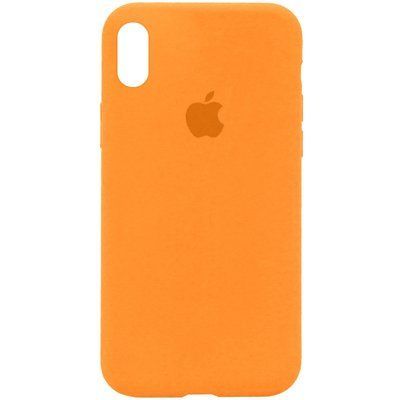 Чехол Silicone Case 360 для Iphone X / XS Оранжевый / Papaya 53288
