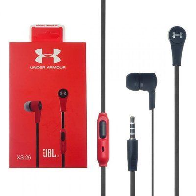Навушники JBL Copy Under Armor XS-26 Red / Black 36808
