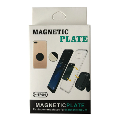 Набір металевих пластин MAGNETIC PLATE 2шт Black 81377