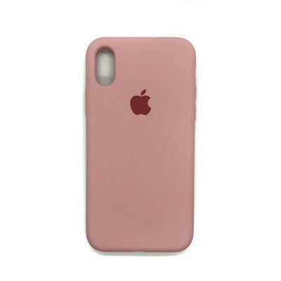 Чехол Silicone Case 360 для Iphone X / XS Светло-розовый 36132