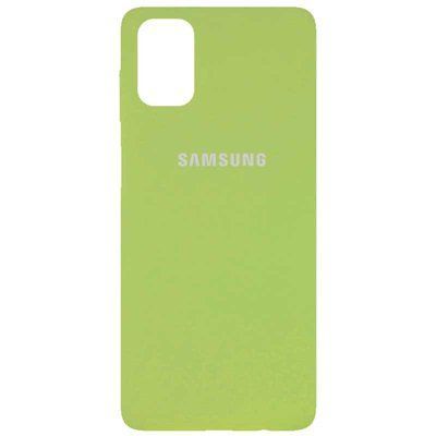 Чохол Silicone Cover для Samsung Galaxy M51 М'ятний / Mint 48398