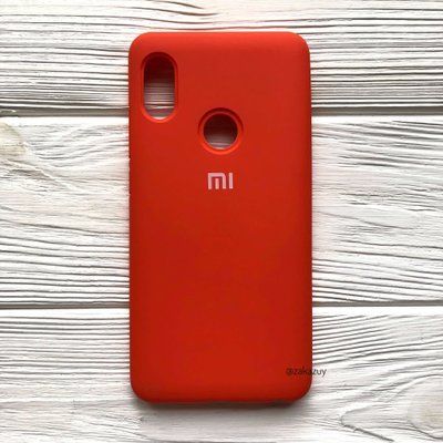 Чехол Silicone Cover для Xiaomi Redmi Note 5 / 5 Pro Оранжевый 33585