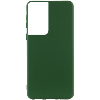 Чохол Silicone Cover Lakshmi A для Samsung Galaxy S23 Ultra Зелений / Dark green 66934