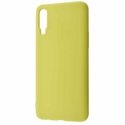 Чохол Silicone WAVE Full для Samsung Galaxy A7 2018 A750 Lime green 39048