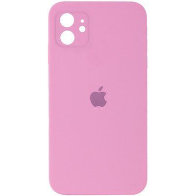 Чохол Silicone Case Square для Iphone 11 Light Pink 60742