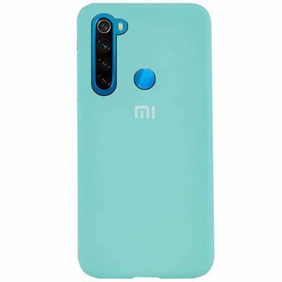Чохол Silicone Cover для Xiaomi Redmi Note 8T Бірюзовий / Ice Blue 38515