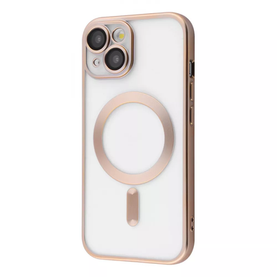 Чохол Metal Matte MagSafe для Iphone 15 Yellow 81760