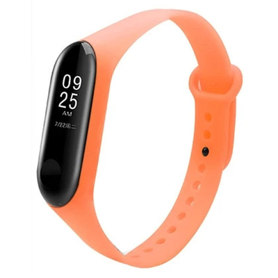 Ремешок Neon для Xiaomi Mi Band 5/6 Оранжевый 68440