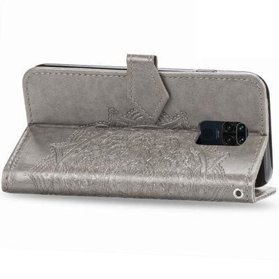 Чехол-книжка Art Case для Xiaomi Redmi Note 9 / Redmi 10X Серый 44473