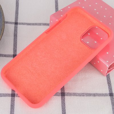 Чехол Silicone Case для Iphone 12 Mini Розовый / Flamingo 47084