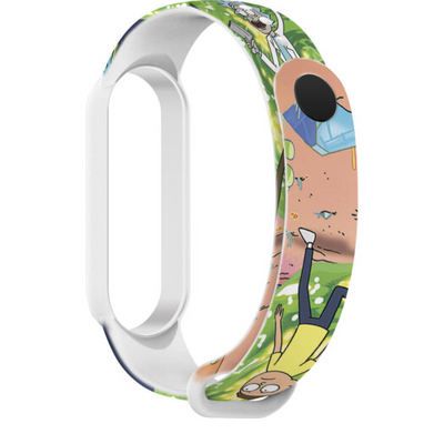 Ремешок ArmorStandart RM для Xiaomi Mi Band 5/6 Cartoon White 84579