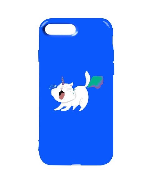 Чехол TOTO Pure для iPhone 7 Plus / 8 Plus Cat Puk Blue 34817