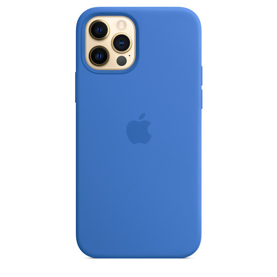 Чехол Silicone Case для Iphone 15 Pro Max Синий / Capri Blue 81126