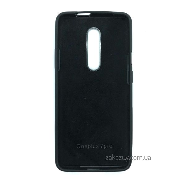 Чехол Silicone Cover для OnePlus 7 Pro Black 34310