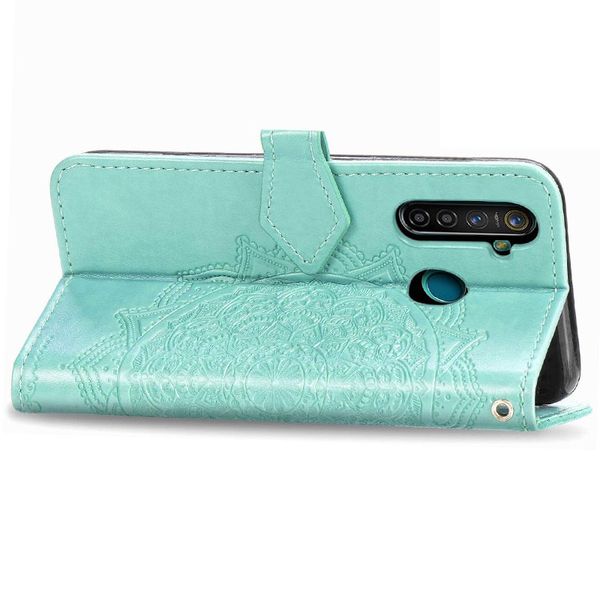 Чехол-книжка Art Case для Realme 5 / 6i Бирюзовый 55671