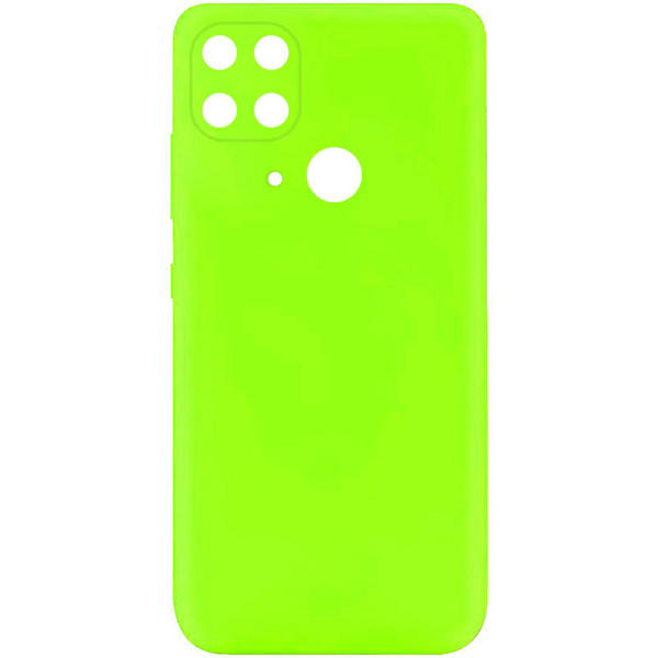 Чохол Silicone Lakshmi A Full Camera для Xiaomi Redmi 9C / 10A Зелений / Dark green 63521